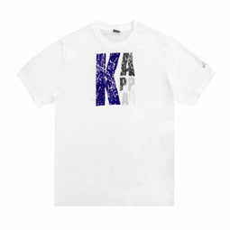 Heren-T-Shirt met Korte Mouwen Kappa Sportswear Logo Wit Maat XL