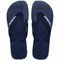 Heren Slippers Havaianas Logo Blauw Schoenmaat 42-43