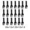 Set spoorverbreders OMP 5X98 58,1 M12 x 1,25 + M12 x 1,5 15 mm