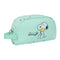 Toilettas voor op School Snoopy Groovy Groen 26 x 16 x 9 cm