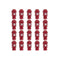 Set Bouten OMP 7075 Rood 20 uds M14 x 1,25