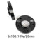 Set spoorverbreders OMP OMPS08532001 5x108 63,4 M12 x 1,50 20 mm