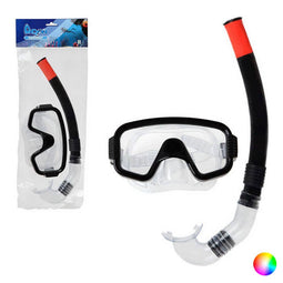Snorkelbril en -buis voor Kinderen Volwassenen (17,5 x 45 x 6 cm) Kleur Blauw