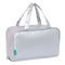 Toilettas voor op School Benetton Silver Gestoffeerd Zilverkleurig 31 x 14 x 19 cm