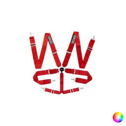 6-puntsgordel Racing OCC Motorsport Kleur Rood