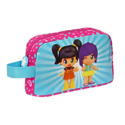 Lunchtrommel Pinypon Blauw Roze 21.5 x 12 x 6.5 cm