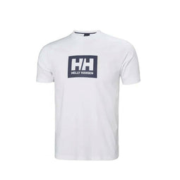 Heren-T-Shirt met Korte Mouwen HH BOX T Helly Hansen 53285 003 Wit Maat L