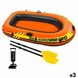 Opblaasbare Boot Intex Explorer Pro 200 3 Stuks 196 x 33 x 102 cm