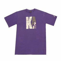 Heren-T-Shirt met Korte Mouwen Kappa Sportswear Logo Paars Maat L