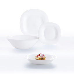 Saladekom Luminarc Carine Wit Glas (Ø 27 cm) (6 Stuks)
