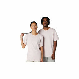 Uniseks T-Shirt met Korte Mouwen Converse Classic Fit Left Chest Star Chevron Licht Roze Maat S