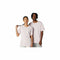 Uniseks T-Shirt met Korte Mouwen Converse Classic Fit Left Chest Star Chevron Licht Roze Maat S