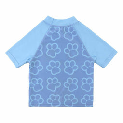 Bad t-shirt The Paw Patrol Blauw Licht Blauw Maat 2 Jaar