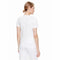 Dames-T-Shirt met Korte Mouwen Converse Seasonal Star Chevron Wit Maat XS