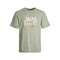Heren-T-Shirt met Korte Mouwen Jack & Jones JCOMAP SUMMER 12257908 Groen Maat L