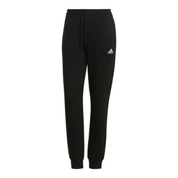 Lange sportbroek Adidas Essentials Fleece Logo Zwart Vrouw Maat M