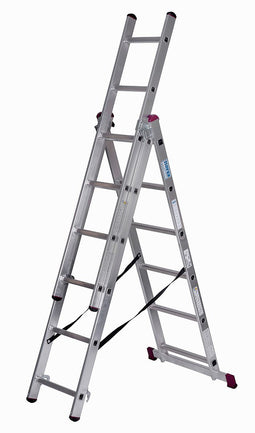 Multifunctionele ladder Krause Corda 3X6 4,85 m
