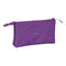 Pennenetui met 2 vakken Real Valladolid C.F. Paars 22 x 12 x 3 cm