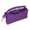 Pennenetui met 2 vakken Real Valladolid C.F. Paars 22 x 12 x 3 cm