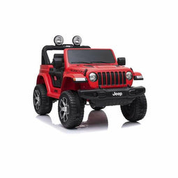 Elektrische auto voor kinderen Jeep Wrangler Rood