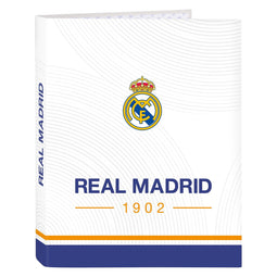 Ringmap Real Madrid C.F. Blauw Wit A4