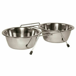 Voerbak voor honden Kerbl Dubbel 1,8 L