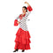 Kostuums voor Volwassenen Flamenca Rood Spanje Maat XL