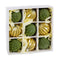 Kerstballen Groen Gouden Plastic 6 x 6 x 6 cm (9 Stuks)