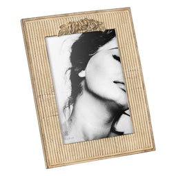 Fotolijsten Beige Polyresin 22,2 x 2,5 x 27,2 cm