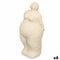 Decoratieve figuren Beige Dolomite 14 x 34 x 12 cm (6 Stuks) Vrouw Staand