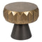 Hoofdtafel Zwart Gouden Ijzer 49 x 49 x 45,5 cm
