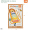 Xylofoon Woomax Leeuw Hout 16 x 2,5 x 26 cm (6 Stuks)