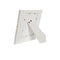 Fotolijsten Home ESPRIT Wit Kristal Hout MDF Romantiek 26,5 x 1,5 x 32 cm