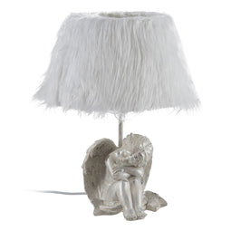 Bureaulamp Wit Polycarbonaat Polyresin 60 W 220 V 240 V 220-240 V 30,5 x 30,5 x 41,5 cm