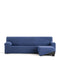 Hoes voor chaise longue met korte armleuning rechts Eysa JAZ Blauw 120 x 120 x 360 cm