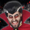 Halloween pruik 42729 Brunette Zwart
