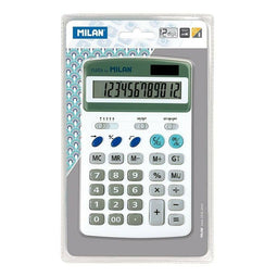 Rekenmachine Milan Wit 17,5 x 11 x 3 cm