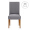 Stoelhoes Eysa TROYA Grijs 50 x 55 x 50 cm 2 Stuks