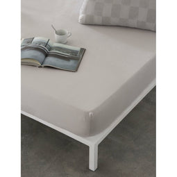 Verstelbaar onderlaken Naturals ELBA Lichtgrijs 180 x 200 cm (Bed van 180)