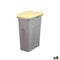 Afvalemmer Stefanplast Geel Grijs Plastic 25 L (6 Stuks)