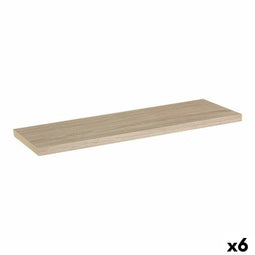 Planken Confortime Melamine Bruin Hout 20 x 80 x 1,8 cm