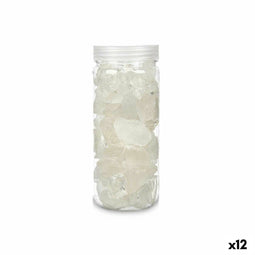 Decoratieve stenen 600 g Kwarts Wit (12 Stuks)