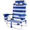 Klapstoel met Koeler Textiline Coral 55 x 24 x 63 cm Zeevrouw