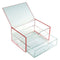 Doos met vakjes Polypropyleen (13 x 9,2 x 17,1 cm) Kleur Rood