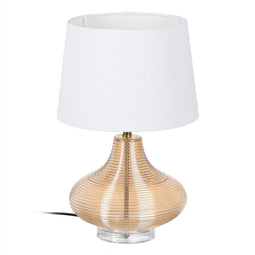 Bureaulamp Synthetisch materiaal Gouden Metaal 30 x 30 x 47 cm