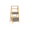 Badkamerschappen DKD Home Decor Natuurlijk Grijs Polyester Bamboe (45 x 32 x 98 cm)
