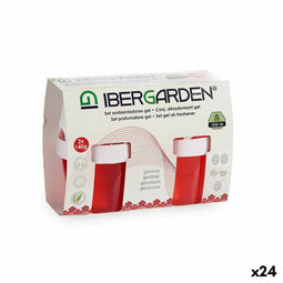 Luchtverfrisserset Gel Geranium (24 Stuks)
