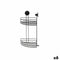 Douche Steun Zwart Staal ABS 26 x 39 x 19 cm (6 Stuks)