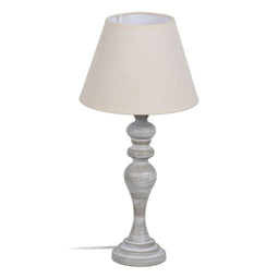 Lamp Beige Grijs 60 W 25 x 25 x 50 cm
