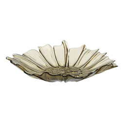 Middenstuk Olijf Kristal 42 x 42 x 7,5 cm
